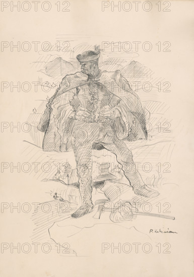 Figural motif, 1940-1944.