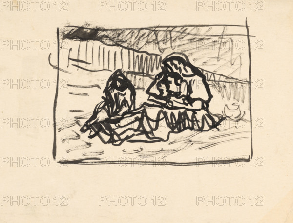 Seated Women, 1940-1944.