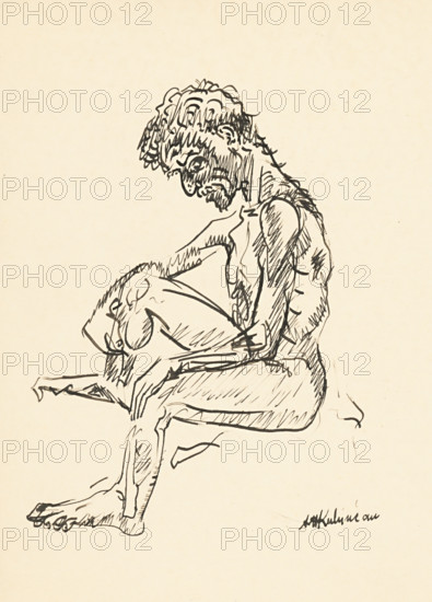 Male figure, c1940.