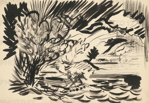 Boat and death, c1939.