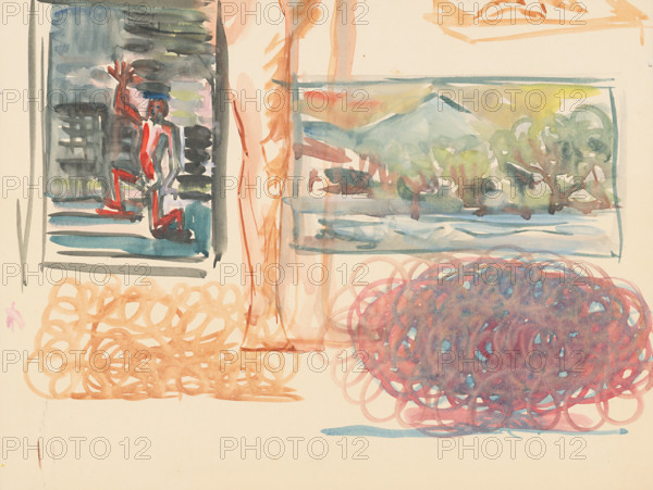 Various Watercolors, 1st half 20th century.