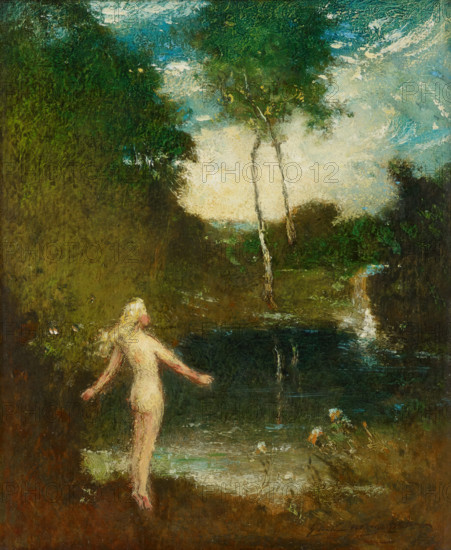 The Diver, about 1908-1915. Creator: Elliott Daingerfield.