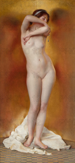 Glow of Gold, Gleam of Pearl, 1906. Creator: William McGregor Paxton.