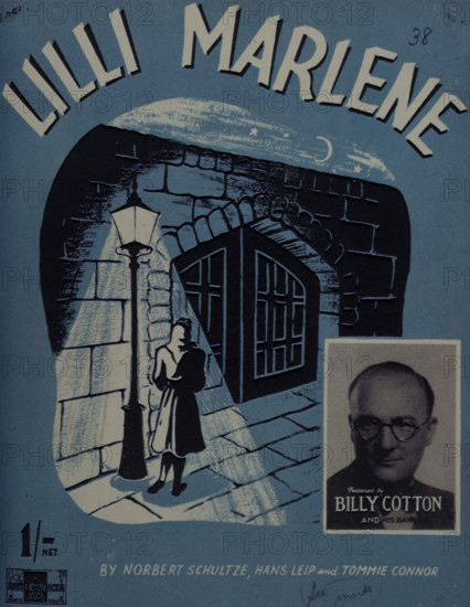 Cover to "Lilli Marlene" sheet music, c1930s. Creator: Unknown.