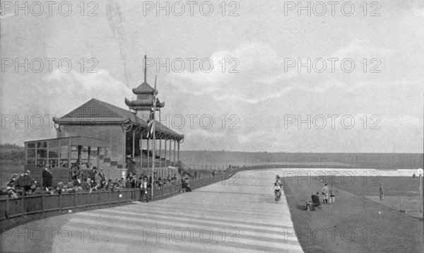 The Catford Track (cycling track), 1896. Creator: RW Thomas.