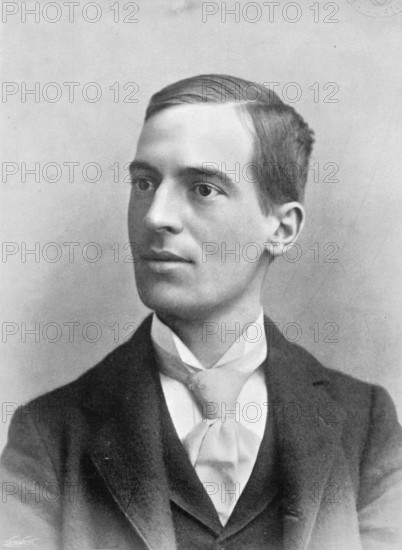 Portrait of the American chess player HN Pillsbury, 1896. Creator: George Bradshaw.