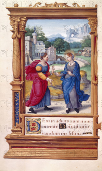The Visitation, 16th century. Creator: Unknown.