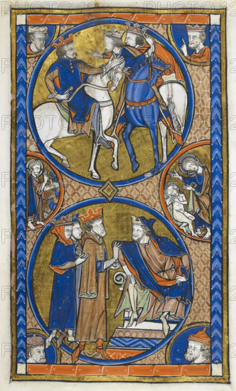 The three Magi, c1265-1270. Creator: Unknown.