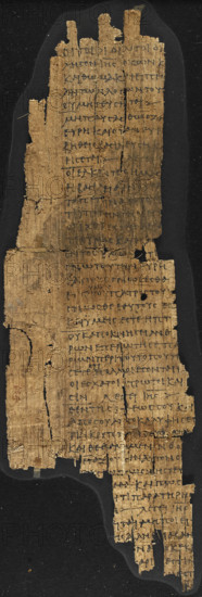 Preface and Sayings of Jesus, latter part of 3rd century. Creator: Unknown.
