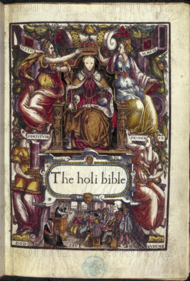 'The holi bible', 1569. Creator: Unknown.