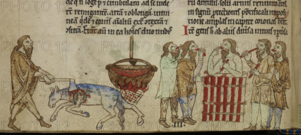 Irish kingship ritual, c1220. Creator: Unknown.