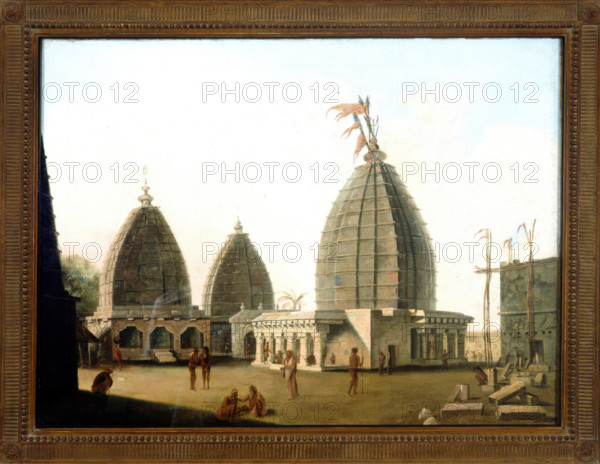 Temples, India, 1782. Creator: William Hodges.