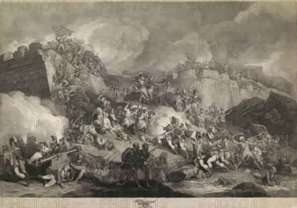 The Storming of Seringapatam, 1802. Creators: Unknown, Giovanni Vendramini.