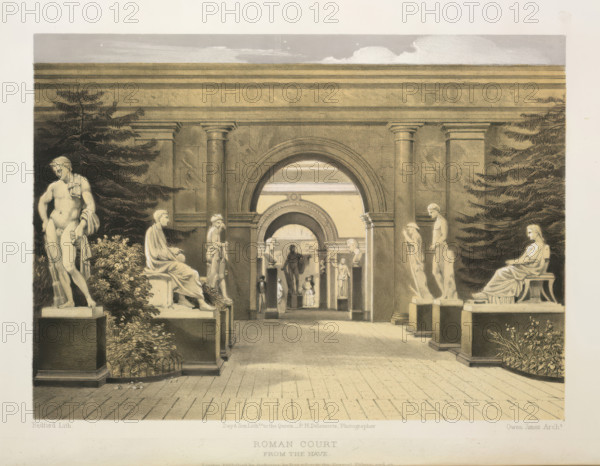 Roman Court, 1854. Creator: Day & Son.