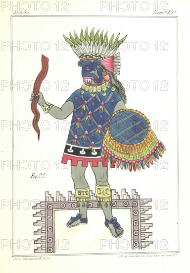 Inhabitant of New Spain, 1867. Creator: Unknown.