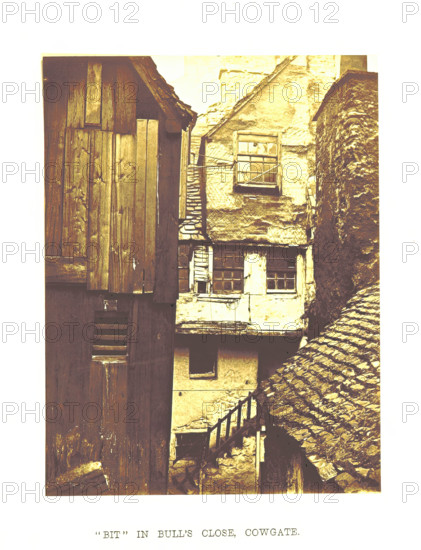 Bit in Bull's Close, Cowgate, 1878.  Creator: Archibald Burns.