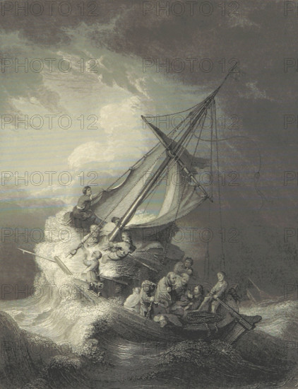 Shipwreck, 1845. Creator: Unknown.