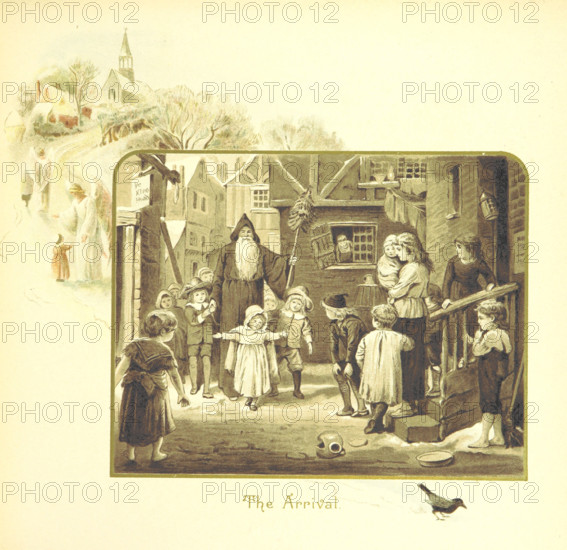 The Arrival, 1894. Creator: Eliza F. Manning.