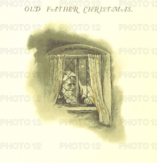 Old Father Christmas, Picture-Book, 1888. Creator: Lizzie Lawson Mack.