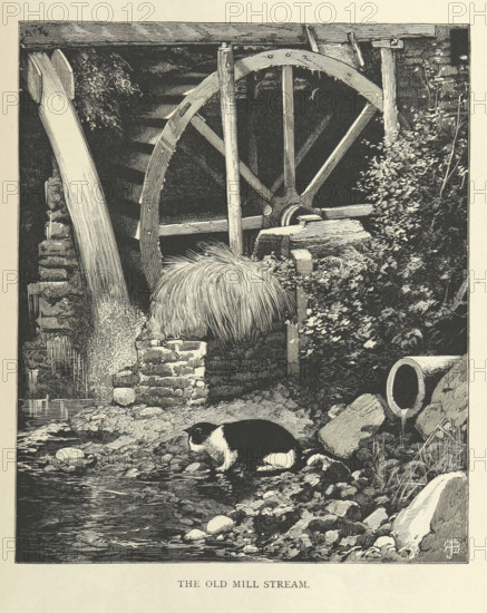 The Old Mill Stream, 1879. Creator: Unknown.