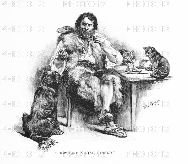 How Like a King I Dined, 1896. Creator: Walter Paget.