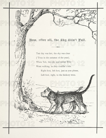 How, after all, the Sky didn't Fall, 1884. Creator: Walter Satterlee.