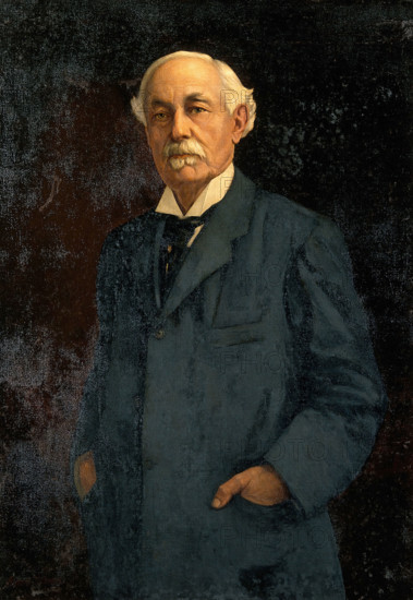 Sir William Tilden (1842-1926), chemist, c1920s. Creator: Harry Herman Salomon.