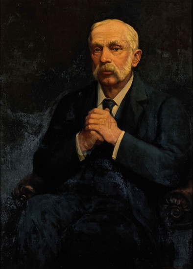 Sir Rickman John Godlee, c1910s. Creator: Harry Herman Salomon.