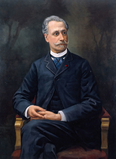 Albert Nachet, microscopist, c1900s. Creator: Harry Herman Salomon.