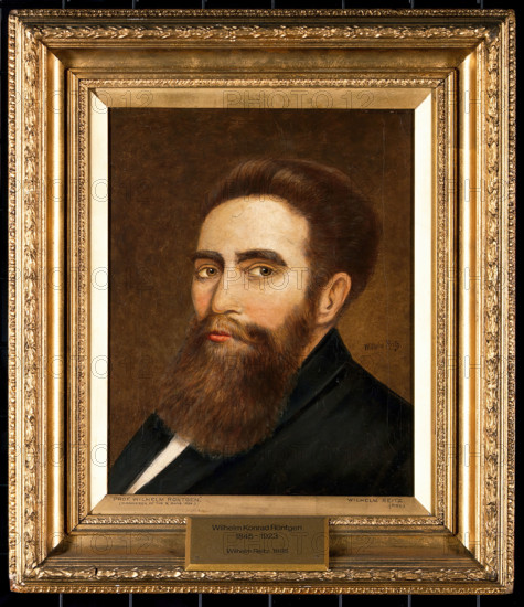 Wilhelm Conrad Roentgen, c1890. Creator: Unknown.