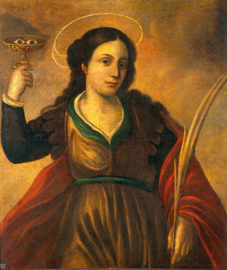 Saint Lucy, c16th century. Creator: Unknown.