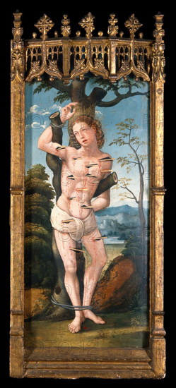 Saint Sebastian, c1500s. Creator: Santa Cruz.