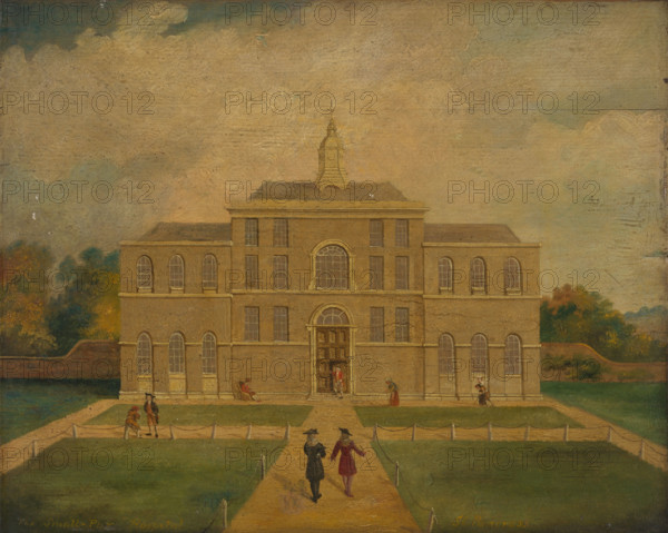 Saint Pancras smallpox hospital, London, c1840s. Creator: Unknown.