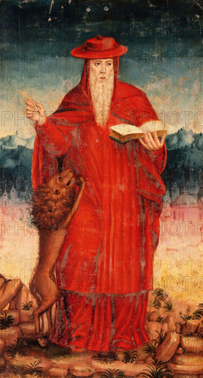 Saint Jerome, c15th century. Creator: Unknown.
