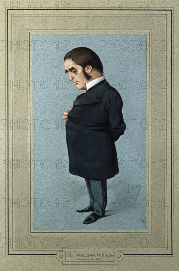 Sir William Withey Gull, 1875. Creator: Carlo Pellegrini.