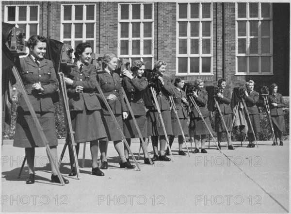 Royal Air Force No. 2 School of Photography, Palatine Road, Blackpool, Lancashire, 1941. Creator: Allied Newspapers Limited.