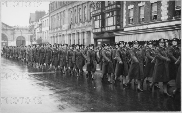 Blue Boar Row, Salisbury, Wiltshire, 1941-1943. Creator: Royal Air Force.
