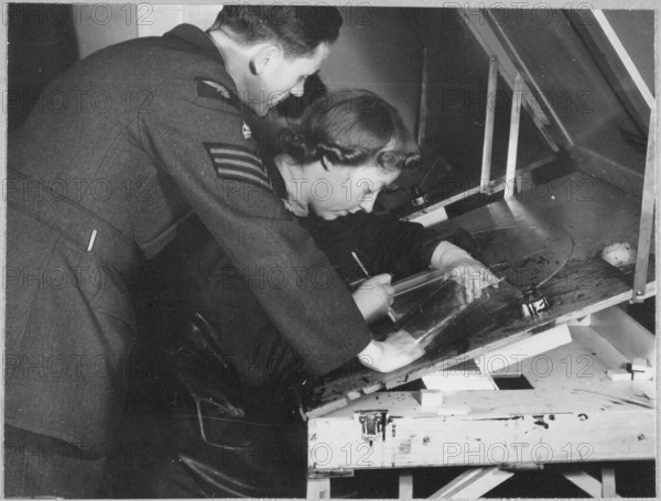 Royal Air Force No. 2 School of Photography, Palatine Road, Blackpool, 1942-1943. Creator: Barnet Saidman.