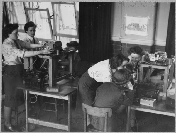 Royal Air Force No. 2 School of Photography, Palatine Road, Blackpool, 1942-1943. Creator: Barnet Saidman.