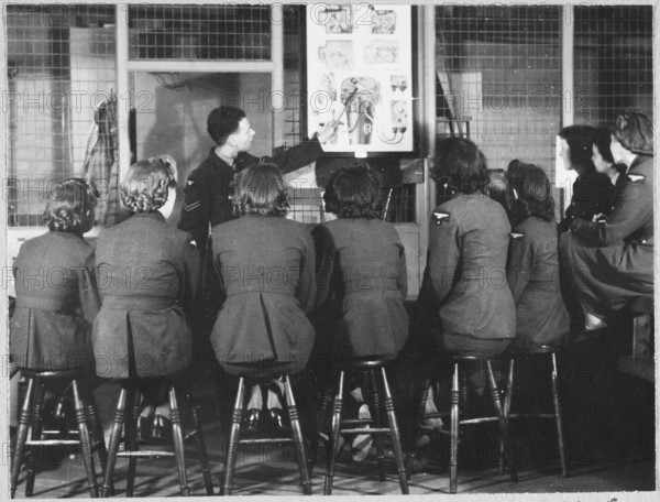 Royal Air Force No. 2 School of Photography, Palatine Road, Blackpool, 1942-1943. Creator: Barnet Saidman.