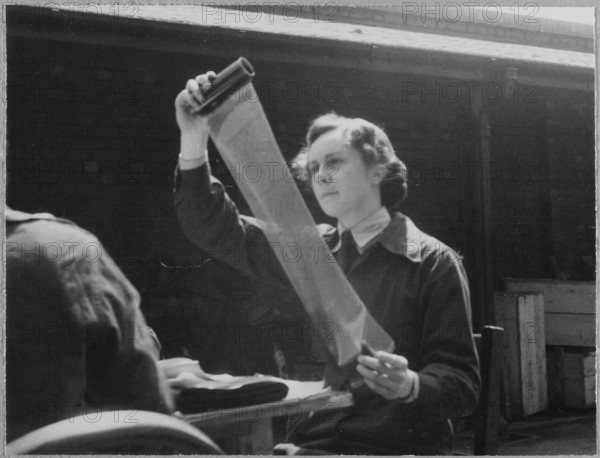 Royal Air Force No. 2 School of Photography, Palatine Road, Blackpool, 1942-1943. Creator: Barnet Saidman.