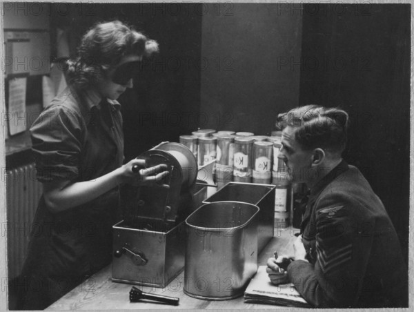 Royal Air Force No. 2 School of Photography, Palatine Road, Blackpool, 1942-1943. Creator: Barnet Saidman.