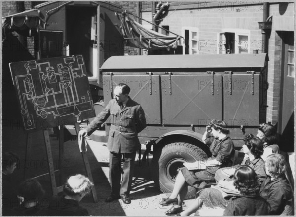 Royal Air Force No. 2 School of Photography, Palatine Road, Blackpool, 1942-1943. Creator: Barnet Saidman.
