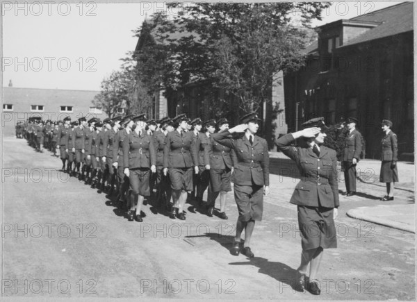 Royal Air Force No. 2 School of Photography, Palatine Road, Blackpool, 1942-1943. Creator: Barnet Saidman.