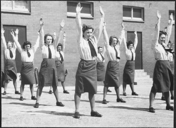 Royal Air Force No. 2 School of Photography, Palatine Road, Blackpool, 1942-1943. Creator: Barnet Saidman.