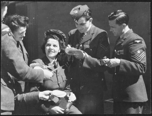 Royal Air Force No. 2 School of Photography, Palatine Road, Blackpool, 1942-1943. Creator: Barnet Saidman.