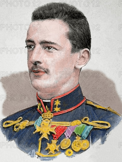 Marie Armand Patrice de Mac Mahon (1855-1927), 2nd duke of Magenta, French military, 1896. Creator: Unknown.