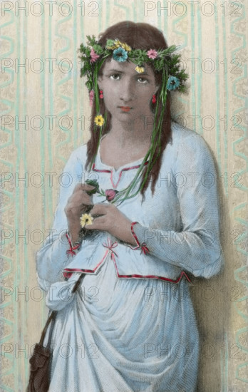 Ophelia, 19th century. Creator: Unknown.