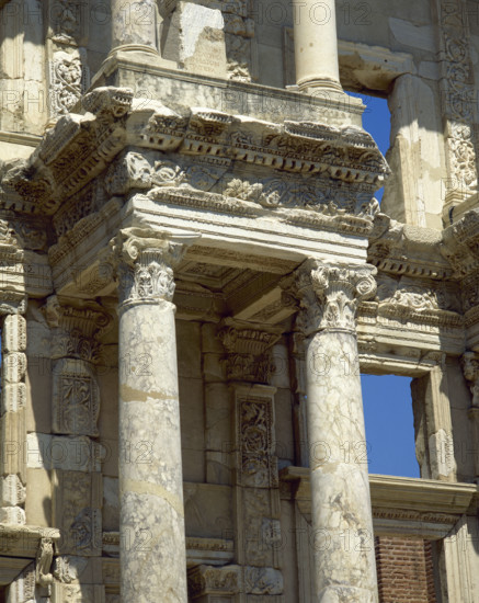 Library of Celsus, Ephesus, Anatolia, Turkey, 2nd century (1999). Creator: Unknown.
