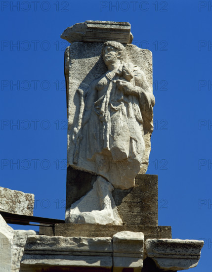 Memmius Monument, Domitian Square, Ephesus, Anatolia, Turkey, built in 87 BC (1999). Creator: Unknown.